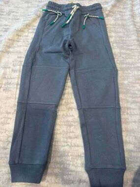 NWOT Mini Boden Blue Warrior Knee Jogger Pants 4-5Y